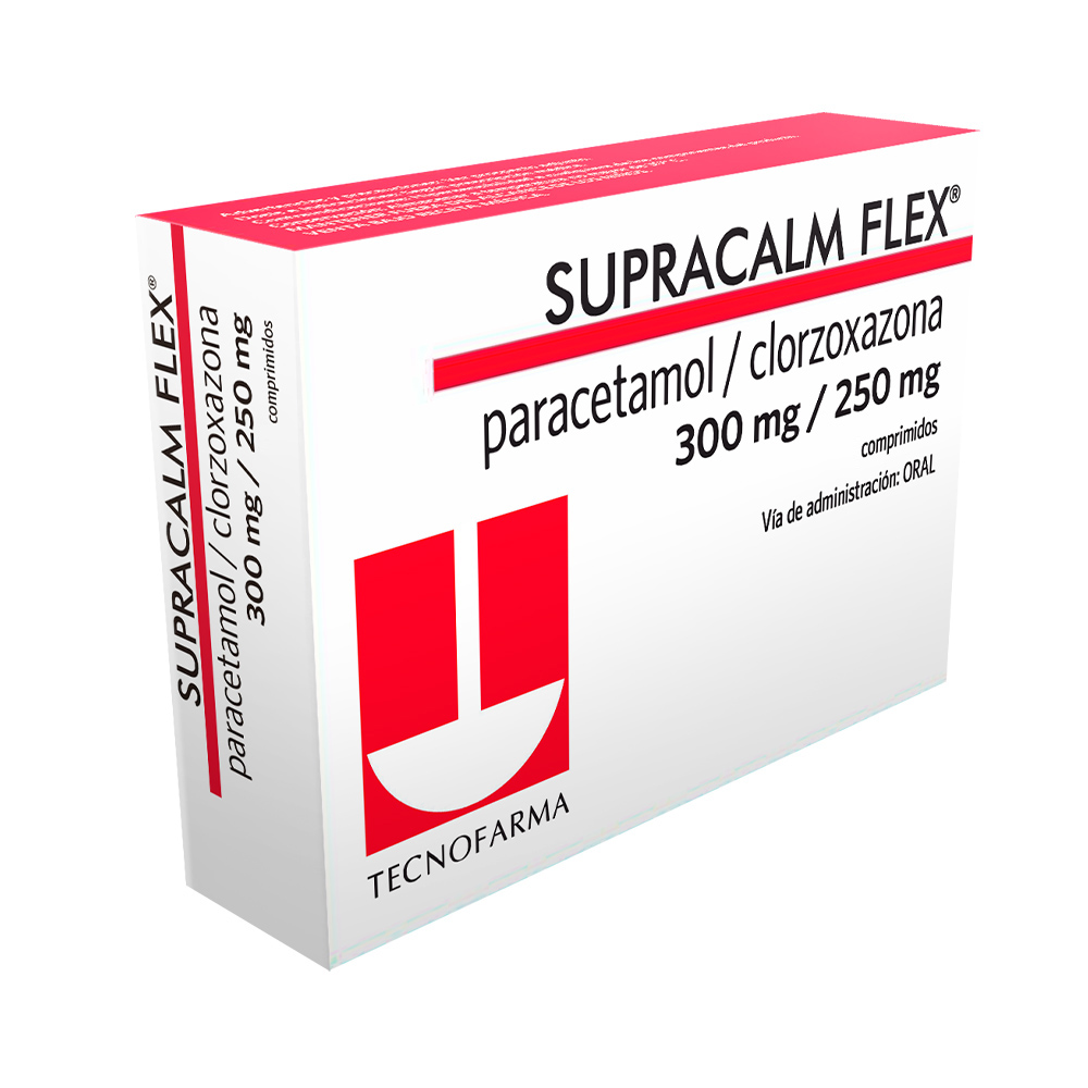 Supracalm Flex 300 mg/250 mg x 10 Comprimidos
